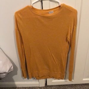 Mustard yellow sweater